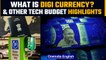 Digital Rupee, crypto, NFT, 5G |'Future tech' Budget 2022 explained | Oneindia News