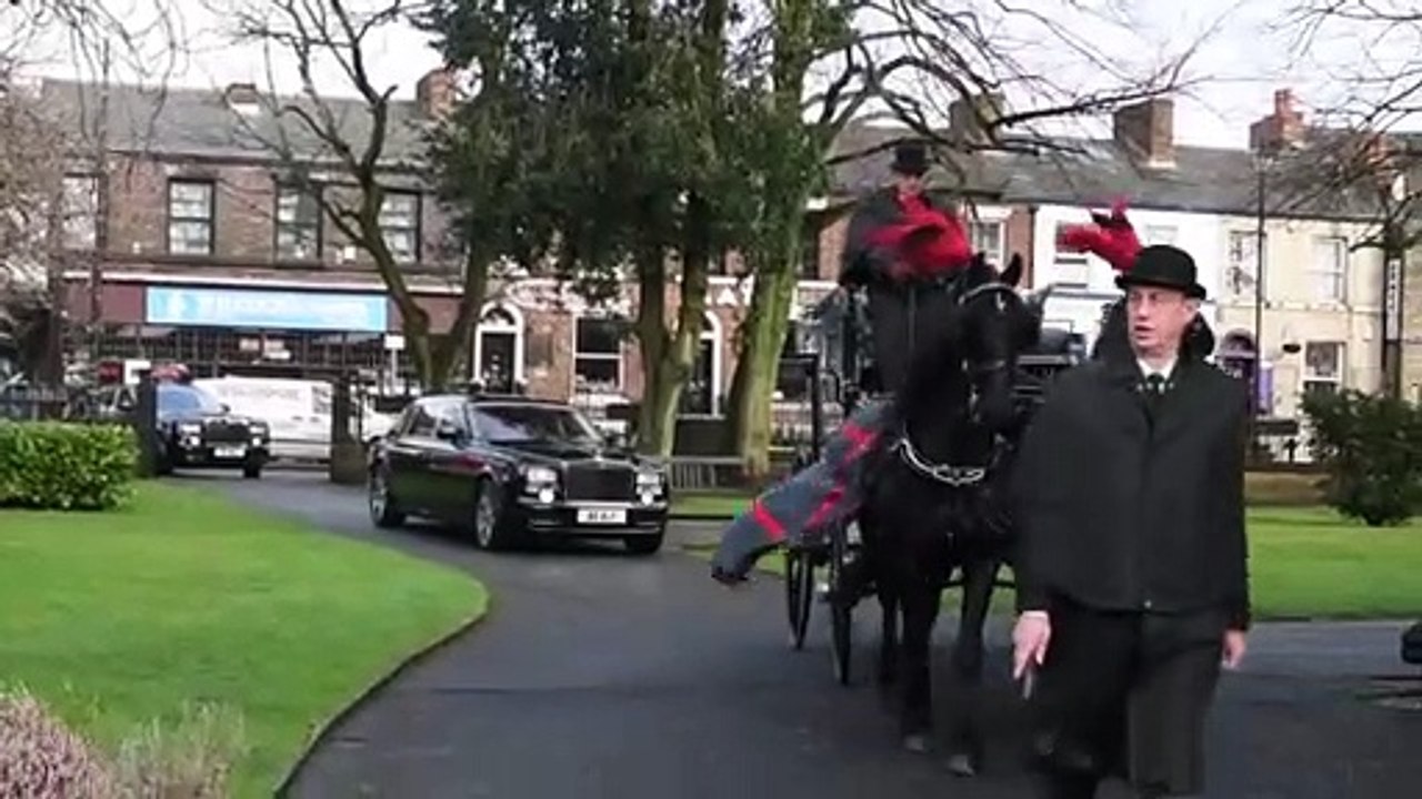 Funeral of former Chorley Mayor Terry Brown