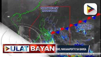 PTV INFOWEATHER: PAGASA: Tatlong weather systems, nakaaapekto sa bansa