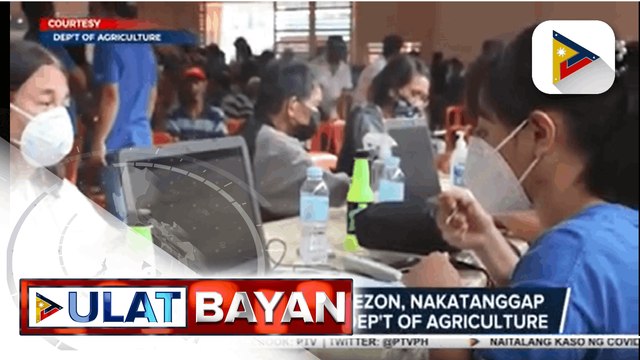 Government at Work: 697 magsasaka sa Quezon, nakatanggap ng cash aid mula sa Dep't of Agriculture - QC LGU, namahagi ng libreng gamot sa mga senior citizen - PRCMOO River Rangers, nilinis ang Estero de Magdalena at Estero de San Lazaro sa Maynila
