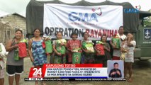 GMA Kapuso Foundation, naghatid ng mahigit 8,500 food packs at hygiene kits sa mga binagyo sa Siargao Island | 24 Oras