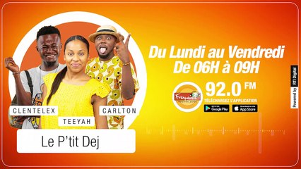 Le P'tit Dej du 31 Janvier 2022 avec Teeyah, Carlton & Clentélex