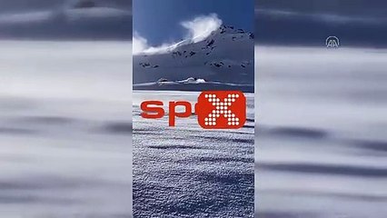 Kaçkar Dağları'nda "heliski" heyecanı sürüyor