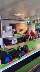 Accueil des seniors et discours des coachs...