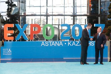 Astaná 2017, cuando el Rey sí visitaba una Expo