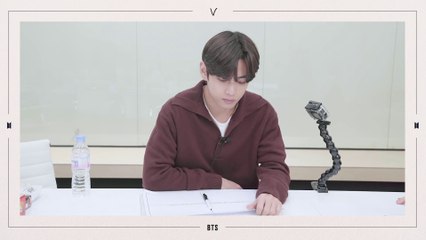 ARTIST MADE MERCHENDISE BY BTS -V Log