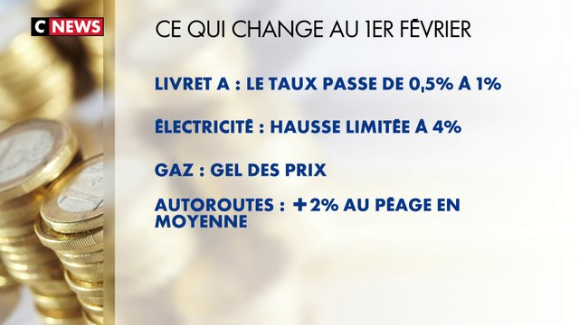 Cigarettes, livret A, péages, électricité… ce qui change à partir de ce 1er février