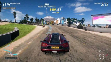 Forza Horizon 5 Sprint De Descansar Dorado Koenigegg Agera Rs 2017-3