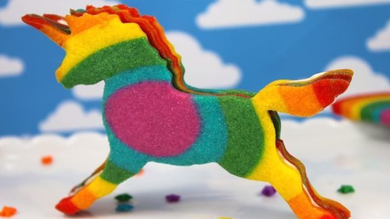 Kaffeepause: Regenbogen-Einhörner, die Sterne pubsen!