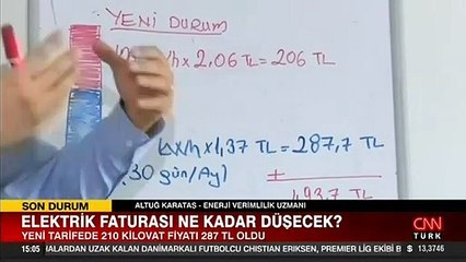 Yeni düzenleme elektrik faturasına nasıl yansıyacak? Uzman isim tek tek hesapladı