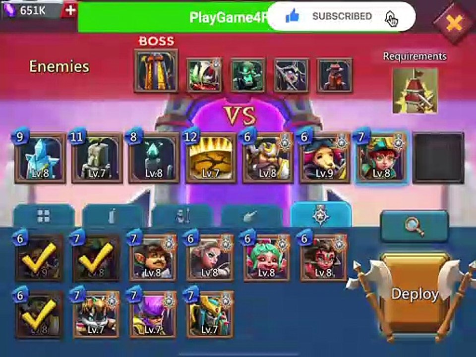 Lords Mobile - Vergeway - Chapter 8 Stage 13