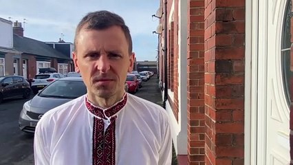 Man whose family hail from Ukraine fearful of Russian invasion and the welfare of relatives in the country