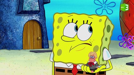 تعاسة سبونج بوب وبسيط الصغيران والسبب..
