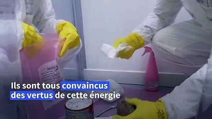 Nucléaire: sur un chantier-école, des stagiaires voient l'avenir en rose