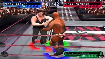 WWF Smackdown! 2 Perry Saturn vs Vince McMahon