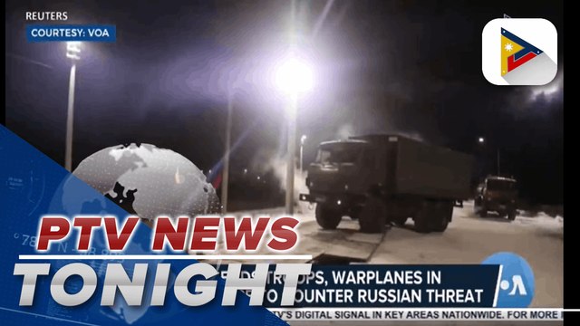 NATO sends troops, warplanes in Eastern Europe to counter Russian threat; North Korea confirms longest-range missile test since 2017; Electric bus introduced by Swedish-Kenyan group in Kenya | via Meg Luna