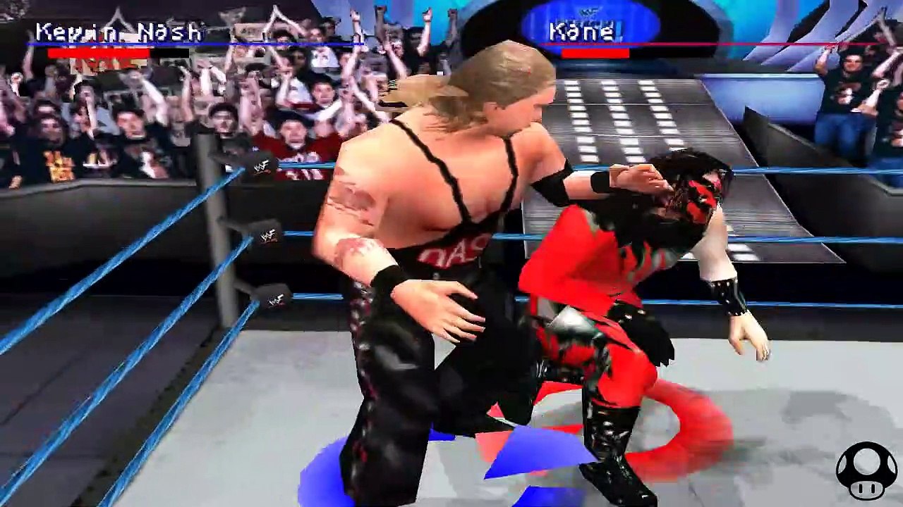 WWF Smackdown! 2 Kevin Nash vs Kane