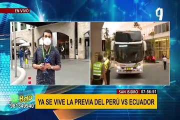Respetan al rival: hinchas de la bicolor ausentes en exteriores de hotel donde concentra Ecuador