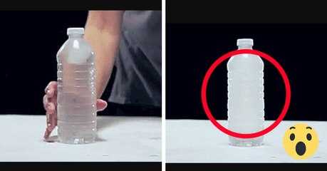 Hier der Trick, um sofort Eis zu machen. Unglaublich!