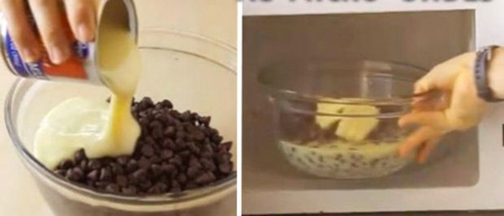 Um einen Chocolate Fudge zu machen, braucht man keinen Ofen. Eine Mikrowelle genügt mit dieser einfachen Technik.