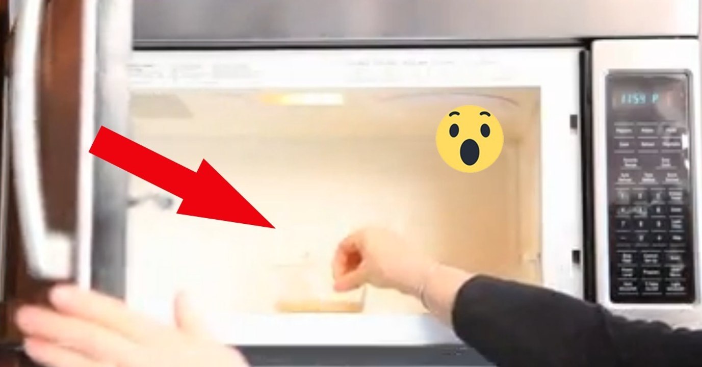 Mit einer Zitrone die Mikrowelle reinigen