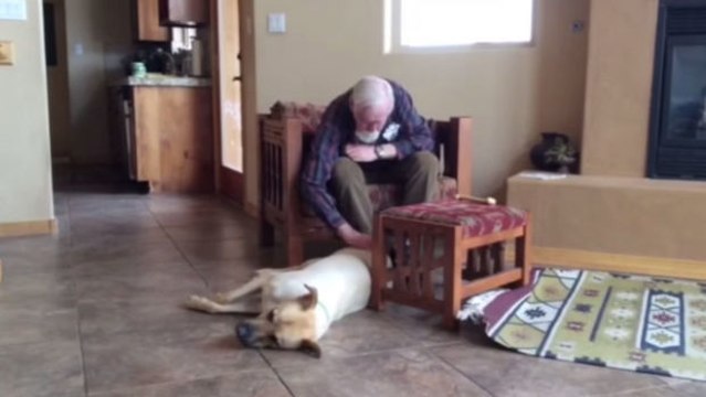 Dieser alte Mann hat Alzheimer. Aber was ihm gelingt zu tun ist unglaublich.