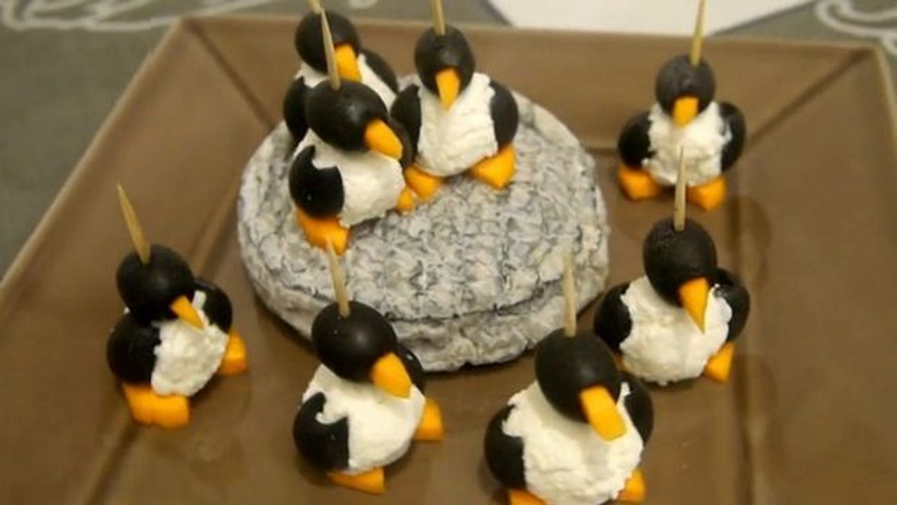 Leicht gemacht: Pinguin-Häppchen