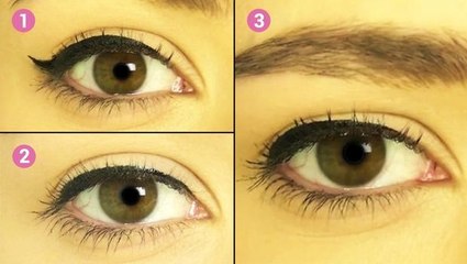 Wie geht der richtige Eyeliner-Strich für Ihre Augenform?