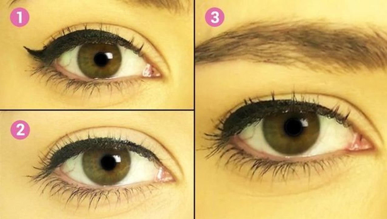 Wie geht der richtige Eyeliner-Strich für Ihre Augenform?