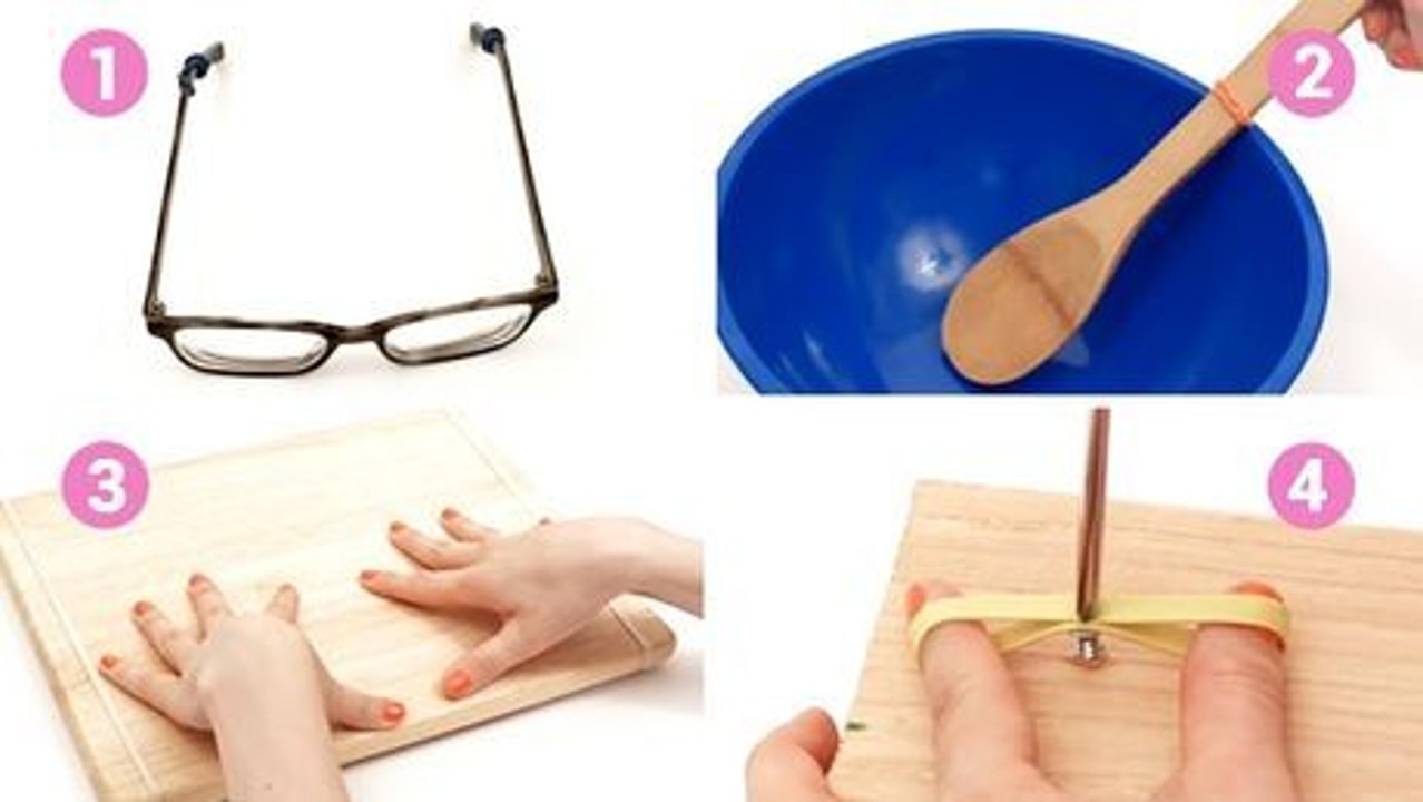 Sie werden nie ahnen, was Sie alles mit einem Gummiband machen können. Diese Tipps werden Sie verblüffen.