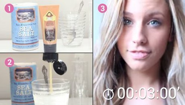 Stellen Sie selbst ein Spray zum Wellen Ihrer Haar dank einem einfachen Rezept her.