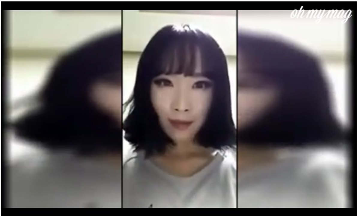 Eine Koreanerin schminkt sich ab und zeigt uns ihr wahres Gesicht.