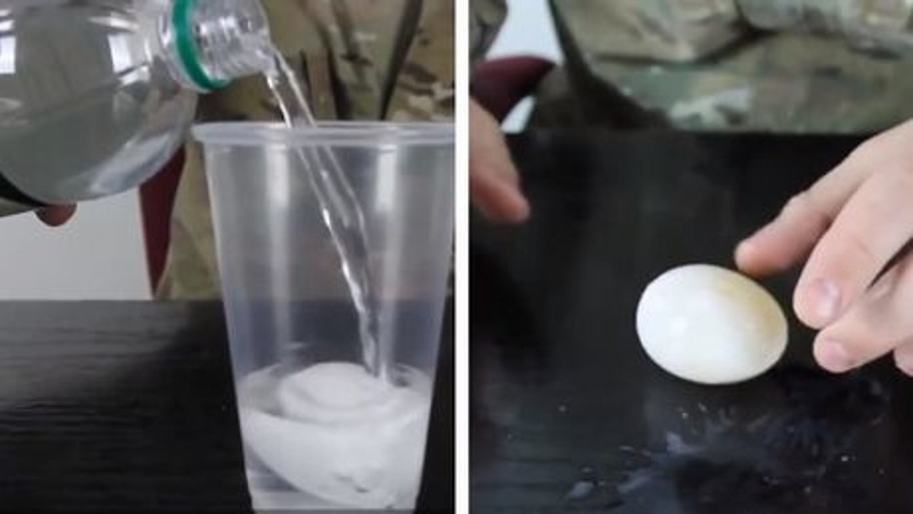 Dieser Tipp ist unglaublich. So können Sie ein Ei ohne Hitze und Wasser kochen.