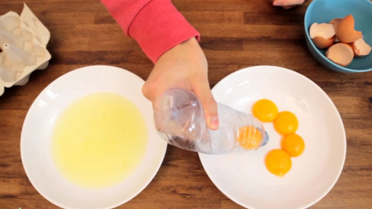 Eigelb trennen - diese Methode funktioniert immer!