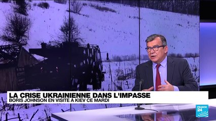 Ukraine : Boris Johnson veut "défendre la souveraineté" du pays lors de sa visite à Kiev
