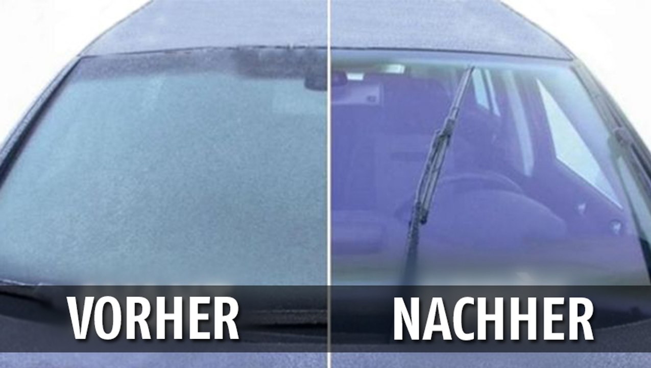 Hier ein genialer Trick, wie du beschlagene Fensterscheiben im Auto loswirst!