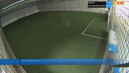 But de Guillaume  (0-4) - BRUNET Vs LES MAISONS TRADITIONS - 01/02/22 19:00 - LIGUE 3