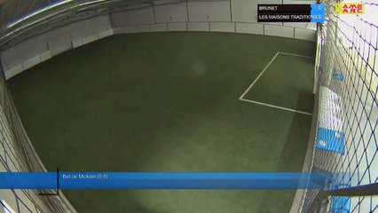 But de Mickaël  (0-5) - BRUNET Vs LES MAISONS TRADITIONS - 01/02/22 19:00 - LIGUE 3