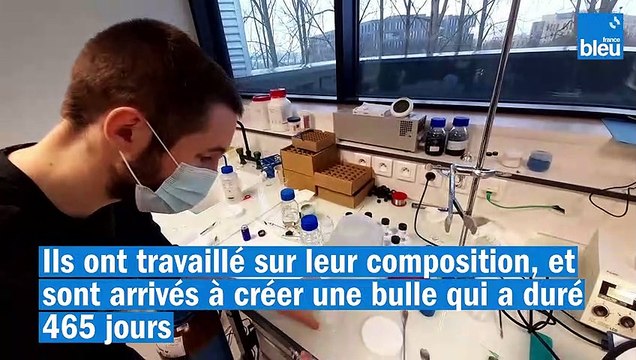 Des chercheurs lillois créent une bulle éternelle