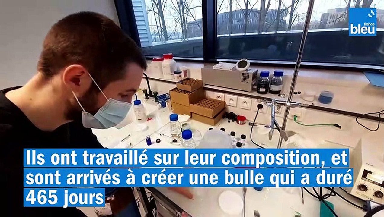 Des chercheurs lillois créent une bulle éternelle