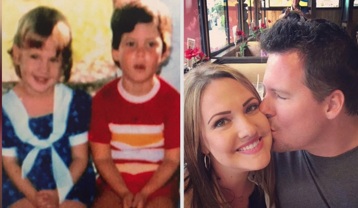 Sie sind seit einem Jahr ein Paar und entdecken dann etwas Unglaubliches über ihre Kindheit!