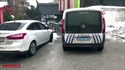 Genç kız terastan atlayarak intihar etti! Feci anlar anbean kaydedildi