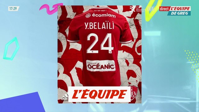 Brest explose sur les réseaux sociaux avec l'arrivée de Belaïli - Foot - Transferts - L1