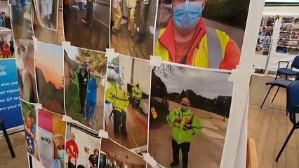 Year anniversary of vaccines at St James