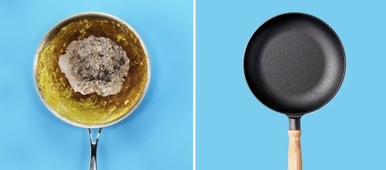 Wie Sie angebrannte Töpfe leicht reinigen...