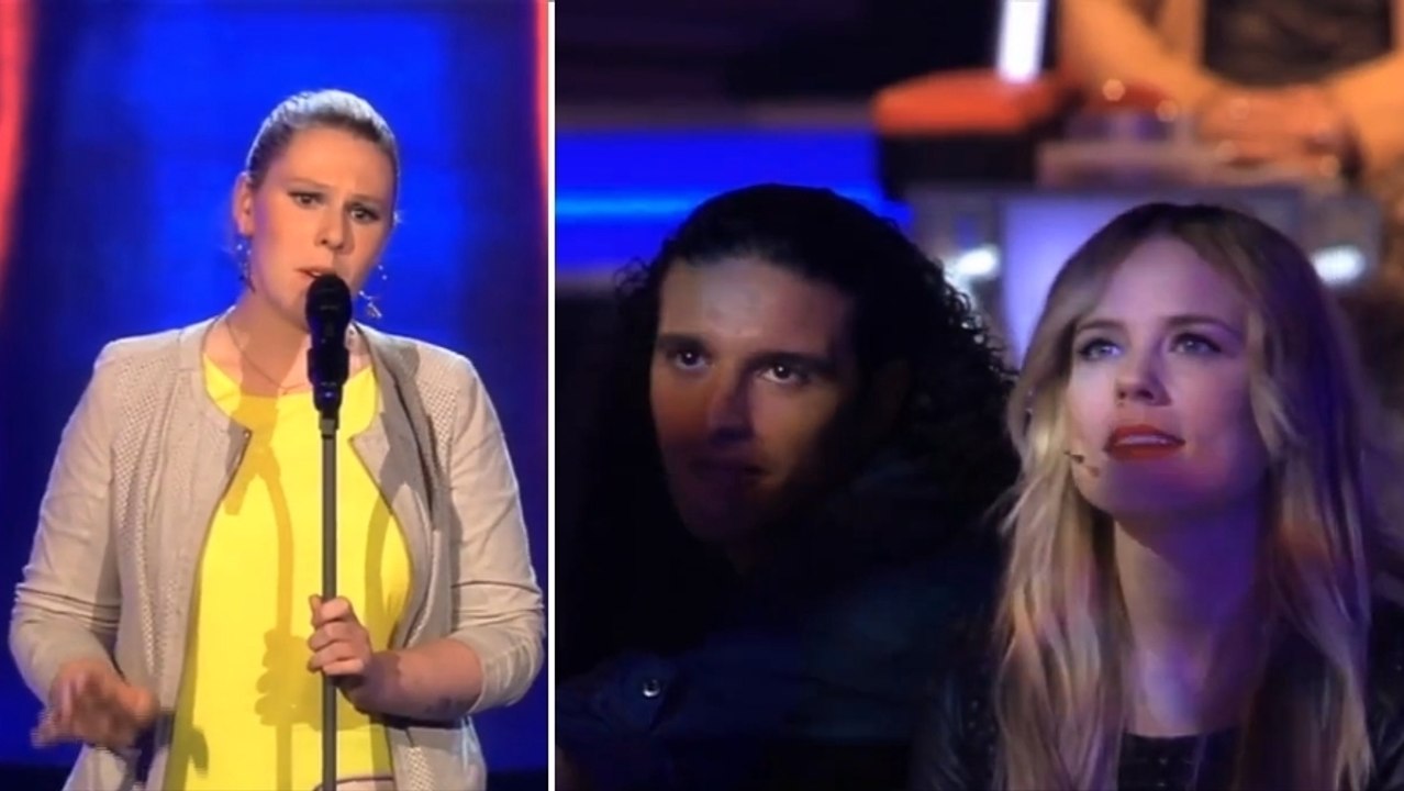 Sie sang nur drei Wörter und die Jurymitglieder drehten sich schon alle um. Eine atemberaubende Leistung!