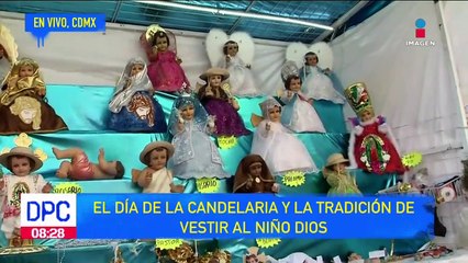 Día de la Candelaria, así se vive la tradición de vestir al Niño Dios