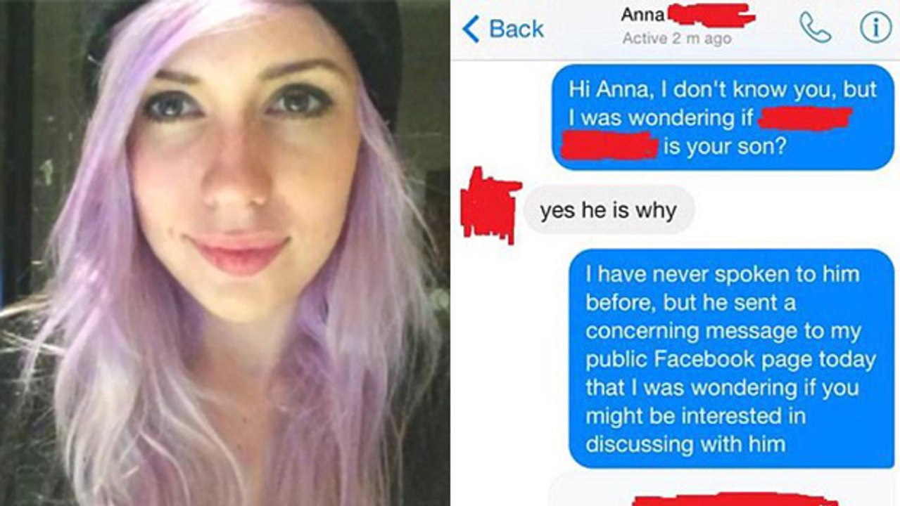 Dieses Mädchen wurde von mehreren Typen auf Facebook bedroht. Rache ist Blutwurst