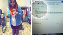 Eine Verkäuferin probiert die Kleidung aus dem Geschäft an, in dem sie arbeitet und fotografiert sich dabei. Sie hatte nur niemals damit gerechnet, danach diese E-Mail von ihrem Chef zu bekommen