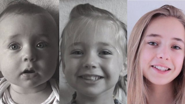 Ein Vater filmte seine Tochter von Geburt an, bis zu ihrem 14.Lebensjahr